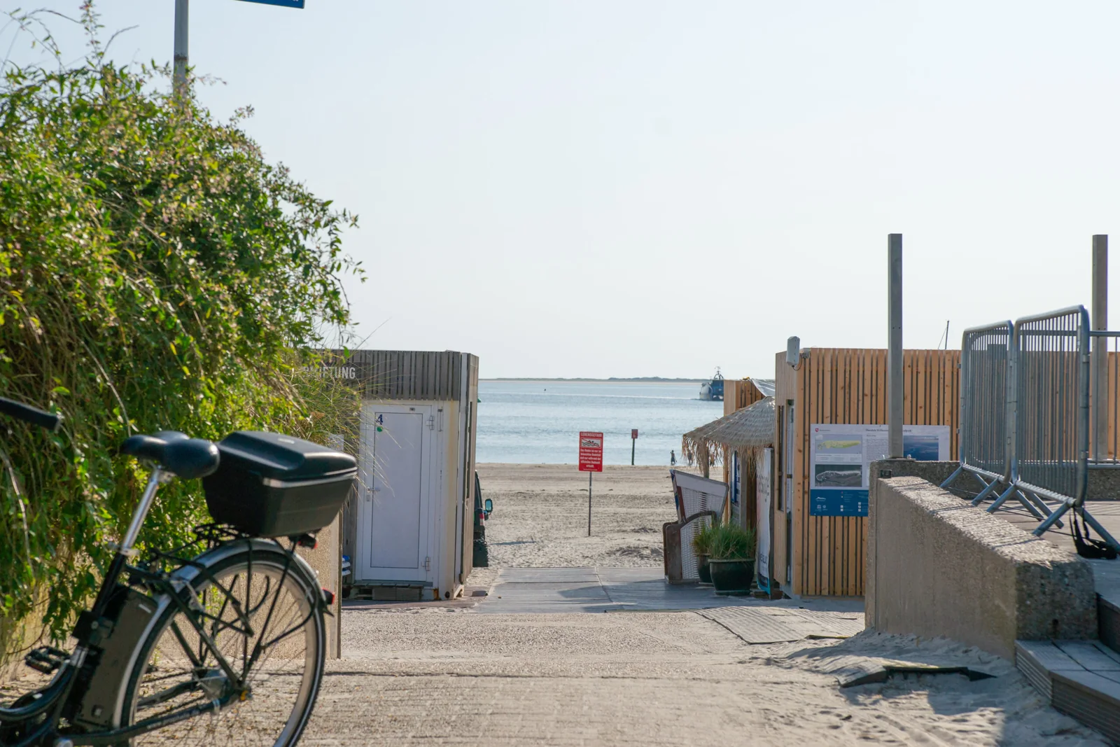 Zugang zum Weststrand auf Norderney