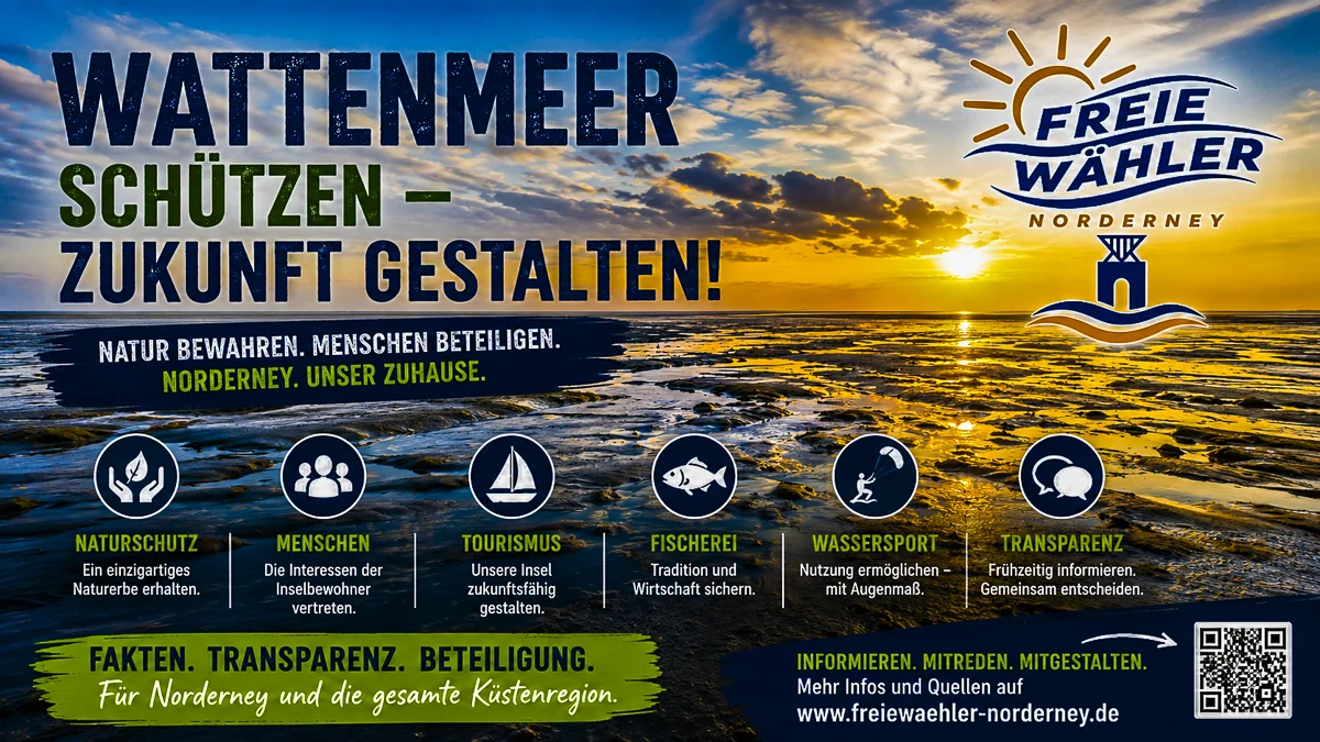 Originalmotiv zum Beitrag: Zukunft des Wattenmeeres: Transparenz und Beteiligung