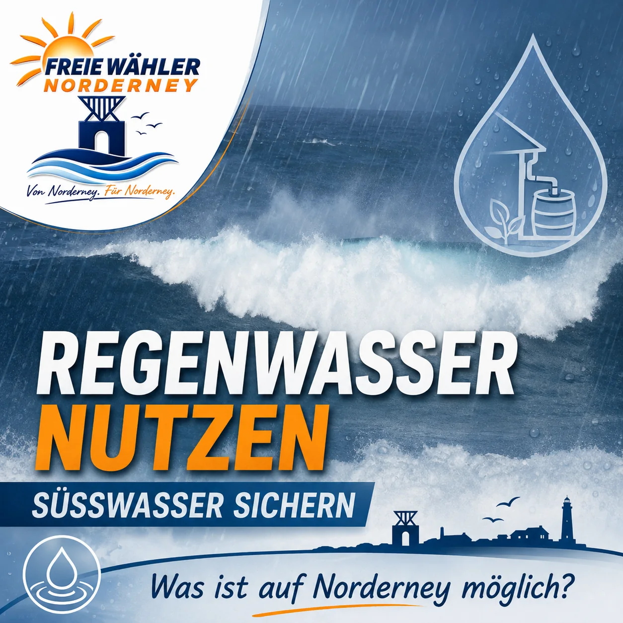 Vorhandenes FWN-Motiv zur Regenwassernutzung
